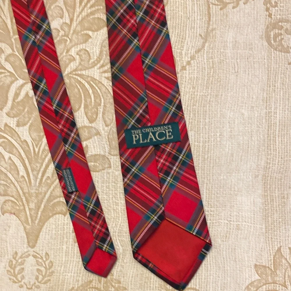 Children’s Place Plaid Tartan Child’s Tie